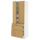 SEKTION / MAXIMERA High cab w 2 drs/3 fronts/5 drawers