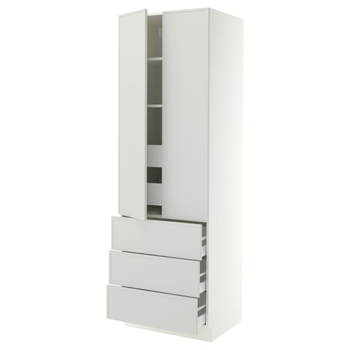 SEKTION / MAXIMERA High cab w 2 drs/3 fronts/5 drawers