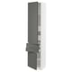 Modern kitchen cabinet: SEKTION, grey, sleek design, with soft-closing doors and drawers.