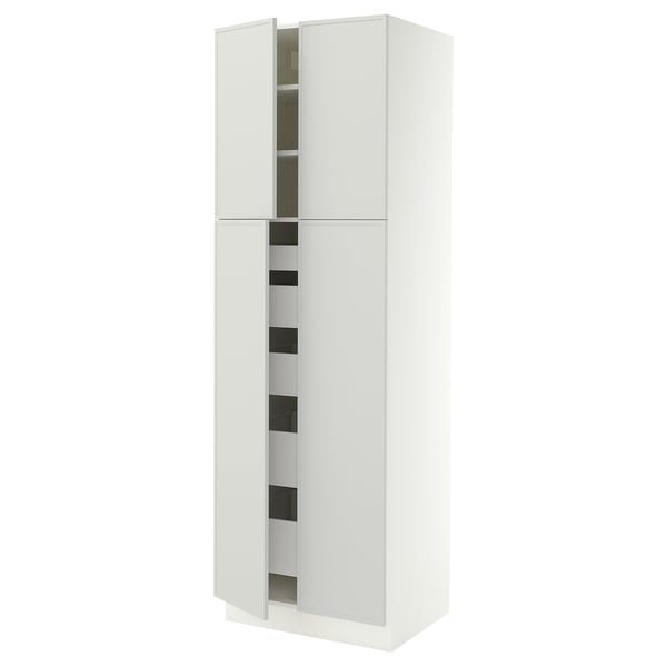 SEKTION / MAXIMERA High cabinet w 4 doors/5 drawers