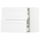 White SEKTION kitchen cabinet, modern design with smooth fronts.