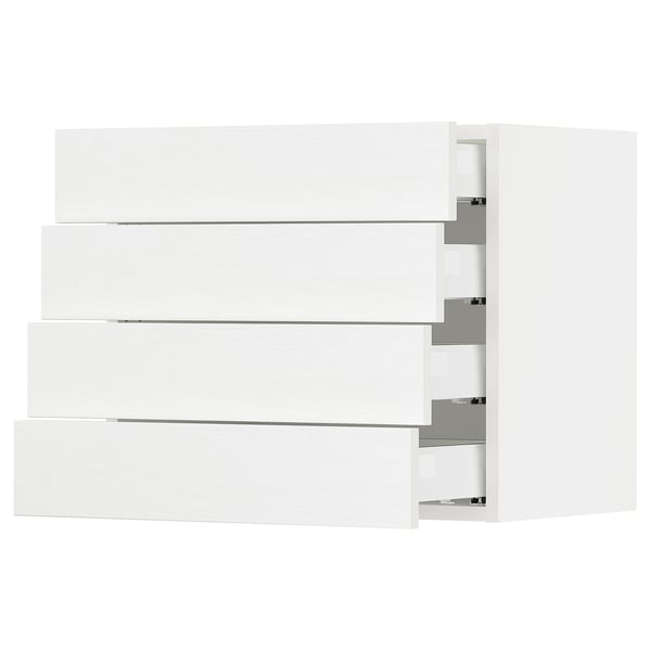 Ikea SEKTION white kitchen cabinet set, modern design.