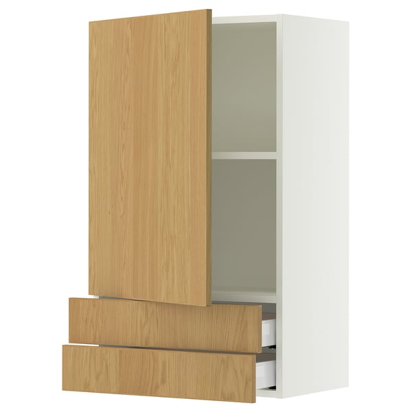 SEKTION / MAXIMERA Wall cabinet with door/2 drawers