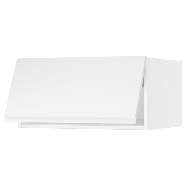 SEKTION kitchen cabinet, white, rectangular, sleek design, flat panel.