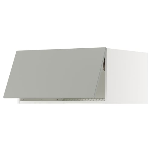 SEKTION light grey kitchen cabinet. Modern, rectangular design with clean, flat surfaces.