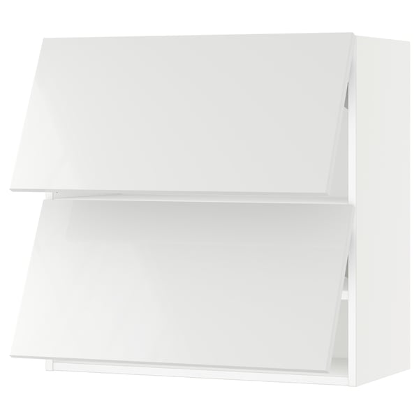 SEKTION kitchen cabinet - white, glossy, modern.