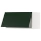 Modern green kitchen cabinet from ikea SEKTION series.