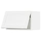 White SEKTION kitchen cabinet, sleek and modern, with flat panels and square edges.