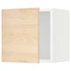 SEKTION light ash wood cabinet with white interior, rectangular shape, modern design.