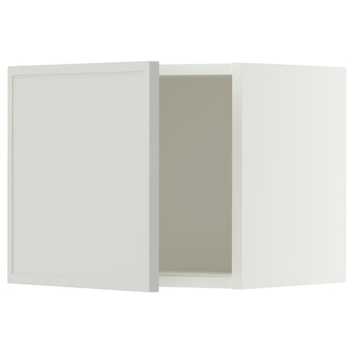 SEKTION Wall cabinet, white/Aspudden light grey, 46x37x38 cm