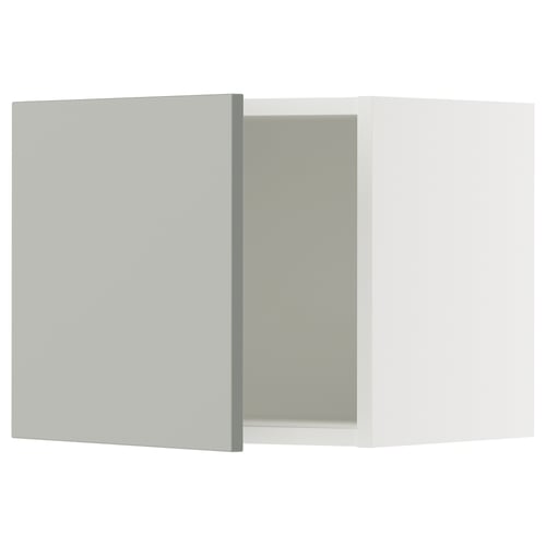 Ikea SEKTION light grey kitchen cabinet door with modern design.