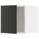 SEKTION kitchen cabinet in black with nickebo fronts, sleek modern design, and durable build.