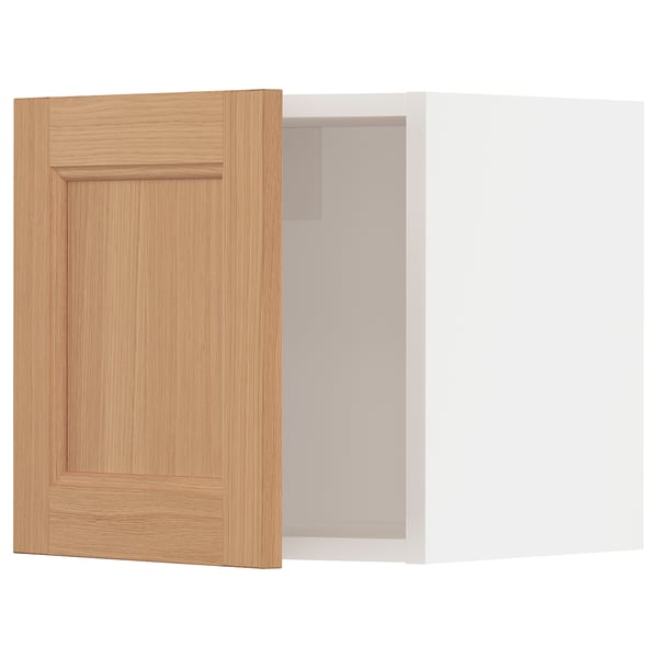 SEKTION wooden cabinet door, light brown, rectangular with modern design.