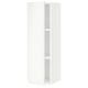 A white SEKTION kitchen cabinet with a minimalist design and integrated handles.