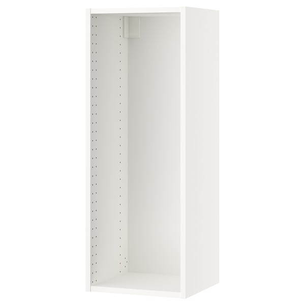 SEKTION white wall cabinet, rectangular, adjustable shelf, pre-drilled holes.