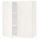 White SEKTION kitchen cabinet with smooth, modern design.