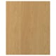 Oak veneer panel, light brown, square - ikea SINARP