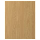 A light brown SINARP wooden door with a sleek design, featuring oak veneer.