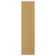A SINARP wooden door in light oak finish. Its rectangular, made from oak veneer, and a solid wood edge.