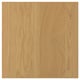 A SINARP oak wooden panel. Its square-shaped with a natural finish, featuring a solid wood edge.