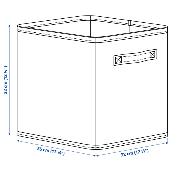 Illustration with measurements for the product: SLÅTTERVALL.