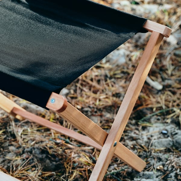 SOLUPPGÅNG Stool, outdoor, eucalyptus, 43x40 cm
