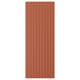 TERRSJÖ Cover panel, red-brown wave pattern, 39x103 cm