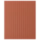 TERRSJÖ Cover panel, red-brown wave pattern, 63x76 cm