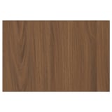 TISTORP walnut-brown door & drawer fronts. Particleboard with plastic edging, smooth grain pattern.