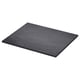 Tolkén black marble effect countertop, rectangular, sleek & modern, made from fibreboard with melamine & plastic foil.