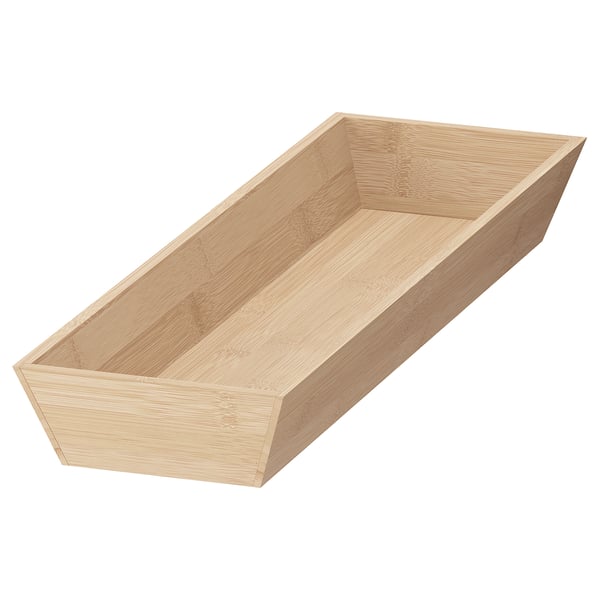 UPPDATERA Utensil tray, bamboo, 15x50 cm