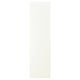 VALLSTENA white cabinet door, smooth, rectangular, simple design.