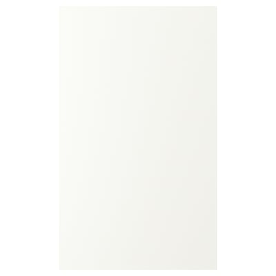 VALLSTENA white cabinet door, smooth surface, rectangular shape, easy to clean.