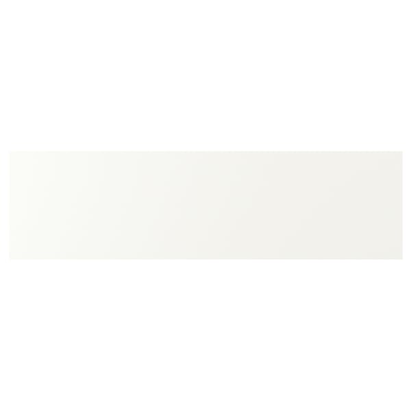 VALLSTENA white foil kitchen cabinet front, simple clean design