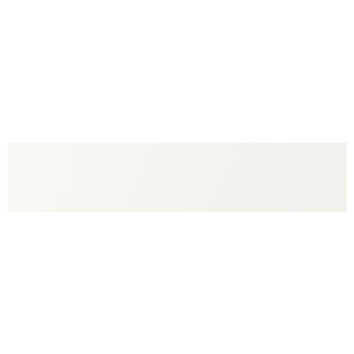 VALLSTENA: white kitchen cabinet front, smooth surface, plastic foil.