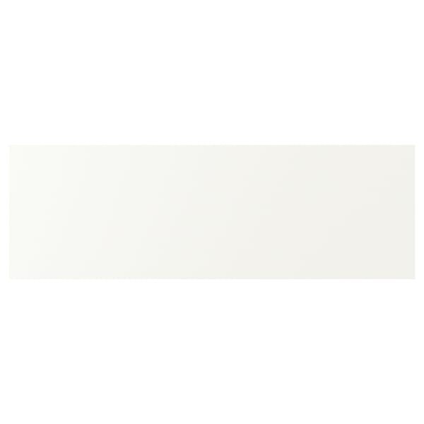 VALLSTENA white smooth kitchen cabinet - simple, clean design.
