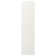 VEDDINGE white kitchen cabinet, rectangular, sleek, modern, lacquered fiberboard.