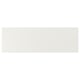 White VEDDINGE kitchen cabinet, sleek and modern, fiberboard with smooth polyurethane finish.