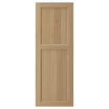 VEDHAMN light oak wood cabinet door with simple panel design.