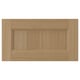 Light brown VEDHAMN cabinet door, oak frame & panel.