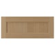 VEDHAMN natural wood cabinet drawer front, rectangular with oak grain texture.