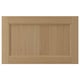 VEDHAMN oak kitchen drawer front, natural wood, rectangular and sleek design.