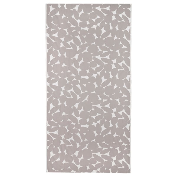 Grey & white VITFRYLE cotton fabric with gravel-inspired pattern.