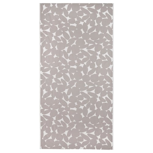 Grey & white VITFRYLE cotton fabric with gravel-inspired pattern.