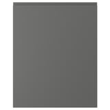 VOXTORP dark grey cabinet door, sleek & modern, matt finish, square shape.