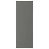 VOXTORP: dark grey, smooth cabinet door with hidden handles. Modern, minimalist design.