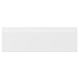 VOXTORP white modern kitchen drawer front, matt surface, rectangle shape.