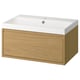 ÄNGSJÖN / BACKSJÖN Mueble de lavabo con cajón/lavabo