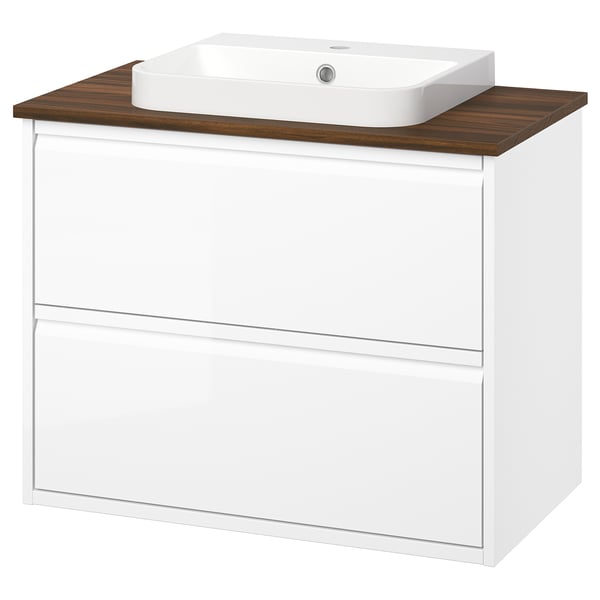 ÄNGSJÖN / BACKSJÖN Mueble de lavabo con cajones/lavabo