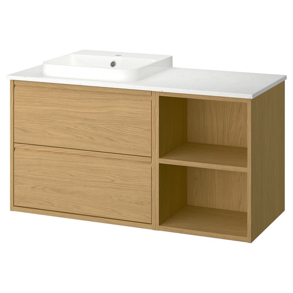 ÄNGSJÖN / BACKSJÖN Mueble de lavabo/lavabo